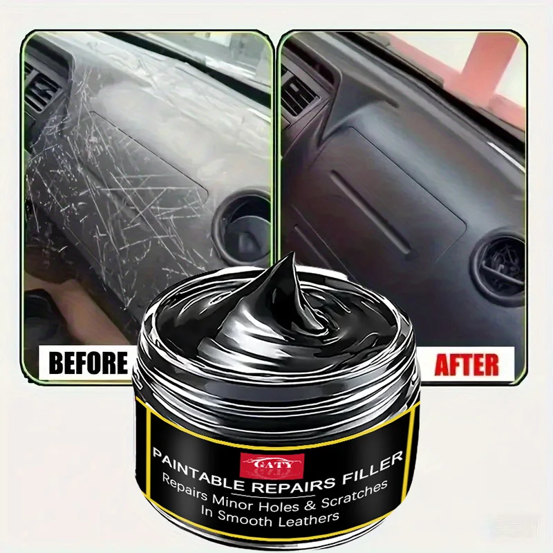 Car Interior Renovation Wax, Plastic Trim Restorer, Dash Polish, Leather Tire Care, Nano Coating Fix Yellowing, Remove Scratches