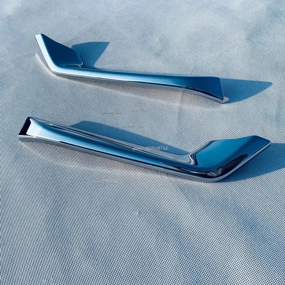 For Honda Vezel HR-V E:HEV 2021 2022 2023 Chrome Front Rear Fog Light Foglight Lamp Cover Trim Bumper Decoration Car Styling