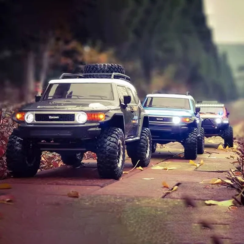 Simulation de télécommande à grande échelle 2.4g, contrôle facile Yk4103 Fj Cool Land Ze, modèle de véhicule professionnel Rc d'escalade tout-terrain