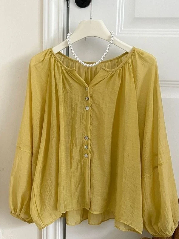 

Желтый длинный све Dopane, тонкий шифон, летняя свободная женская одежда больших размеров, защита от солнца, свободный живот, закрывающий живот...