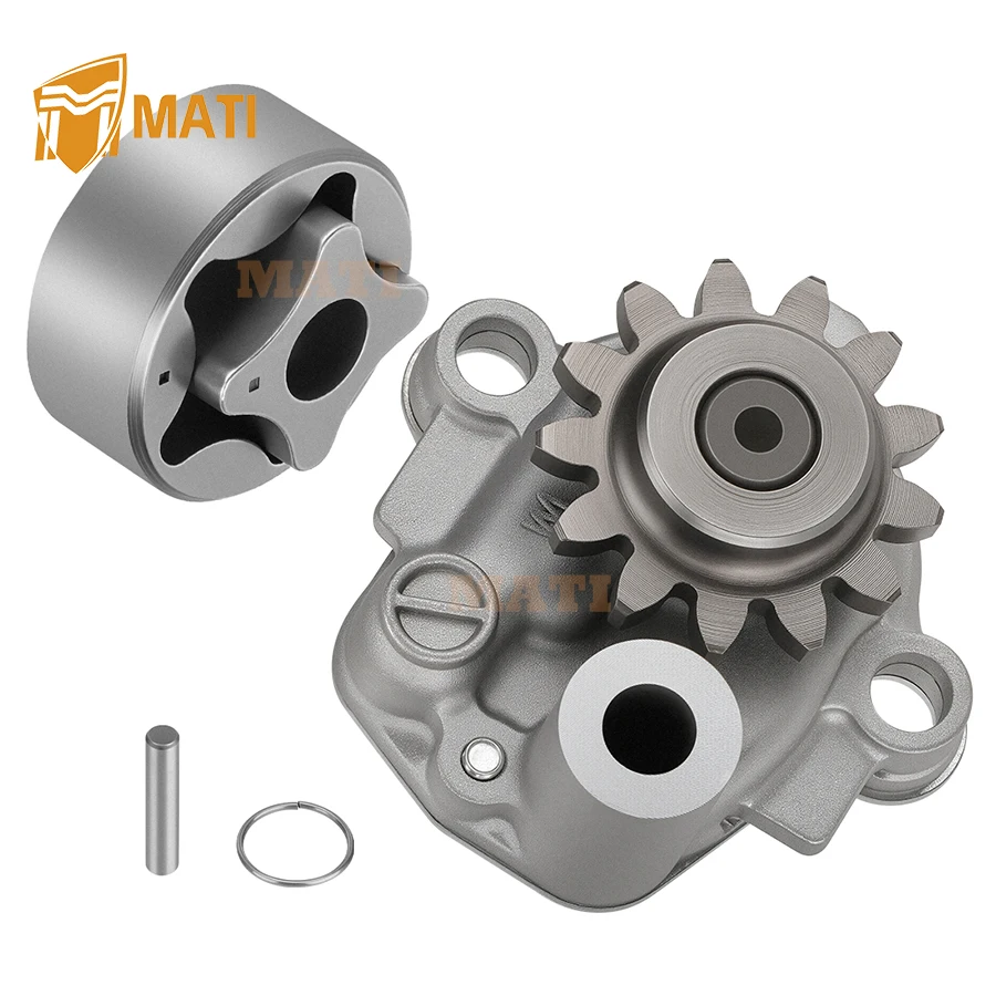 Yamaha YZ/WR450F Oil Pump Rotor Assembly - close-up view