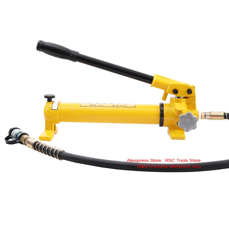 CP-390 Hydraulic ปั๊มความดันสูงแบบพกพามือปั๊มน้ำมันปั๊มใช้ไดรฟ์ Crimping คีม,แจ็ค,หลุมเปิดฯลฯ