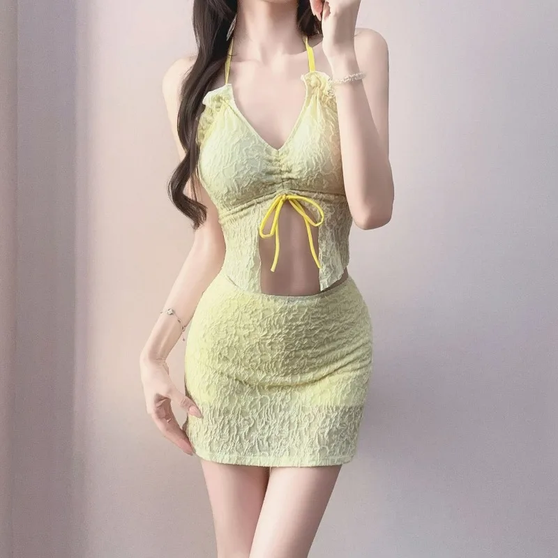 Swimming Suit for Women Bikini New Fashionable and Sexy European and American Leopard Print Three Piece Vacation Swimsuit