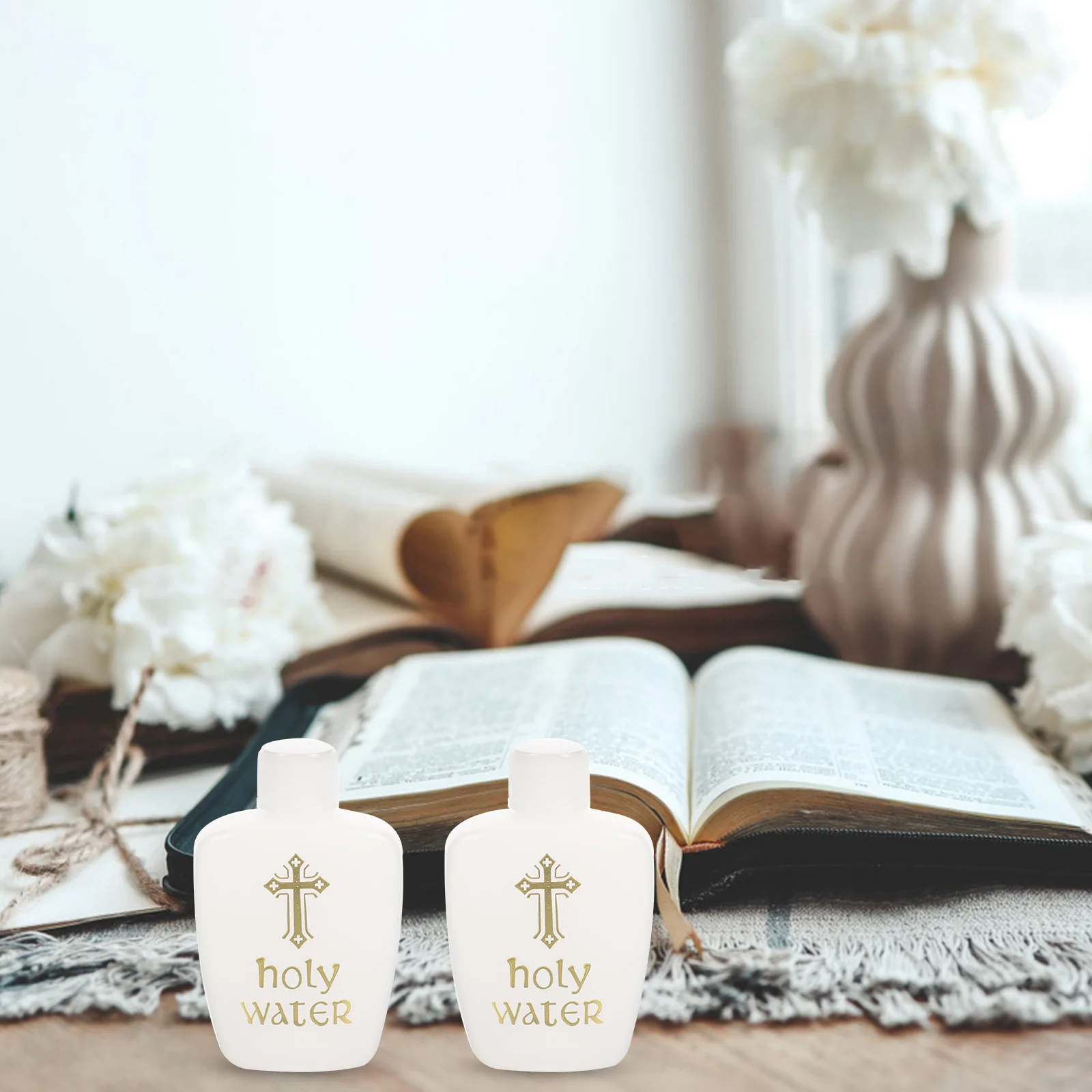 

6 Pcs Baptismal Holy Water Bottle Easter Bottles Sprinkle Plastic Christian Gift Child