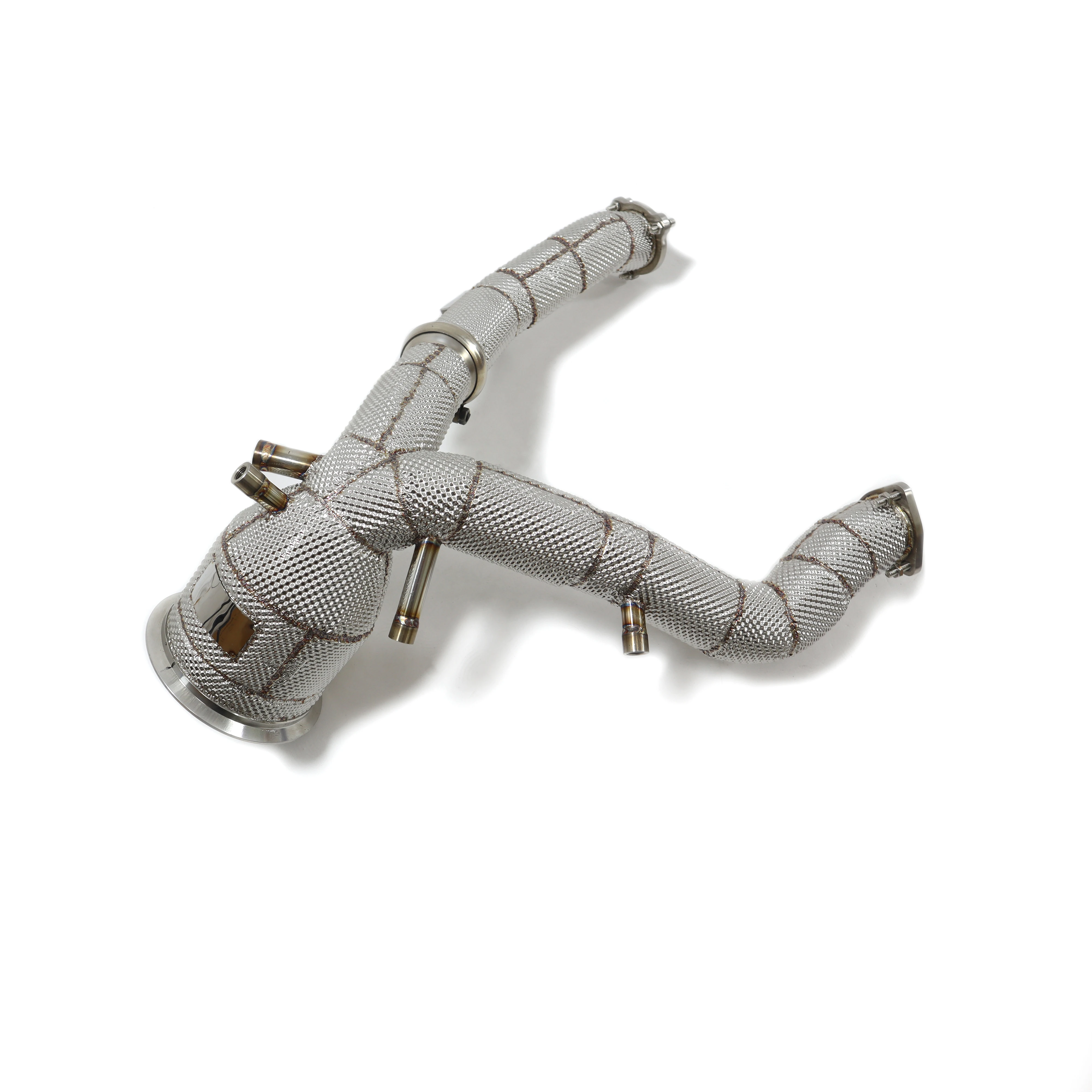 

OUCHI Exhaust System High Flow Performance Downpipe For Audi A6 A7 C8 3.0T Car Accessories