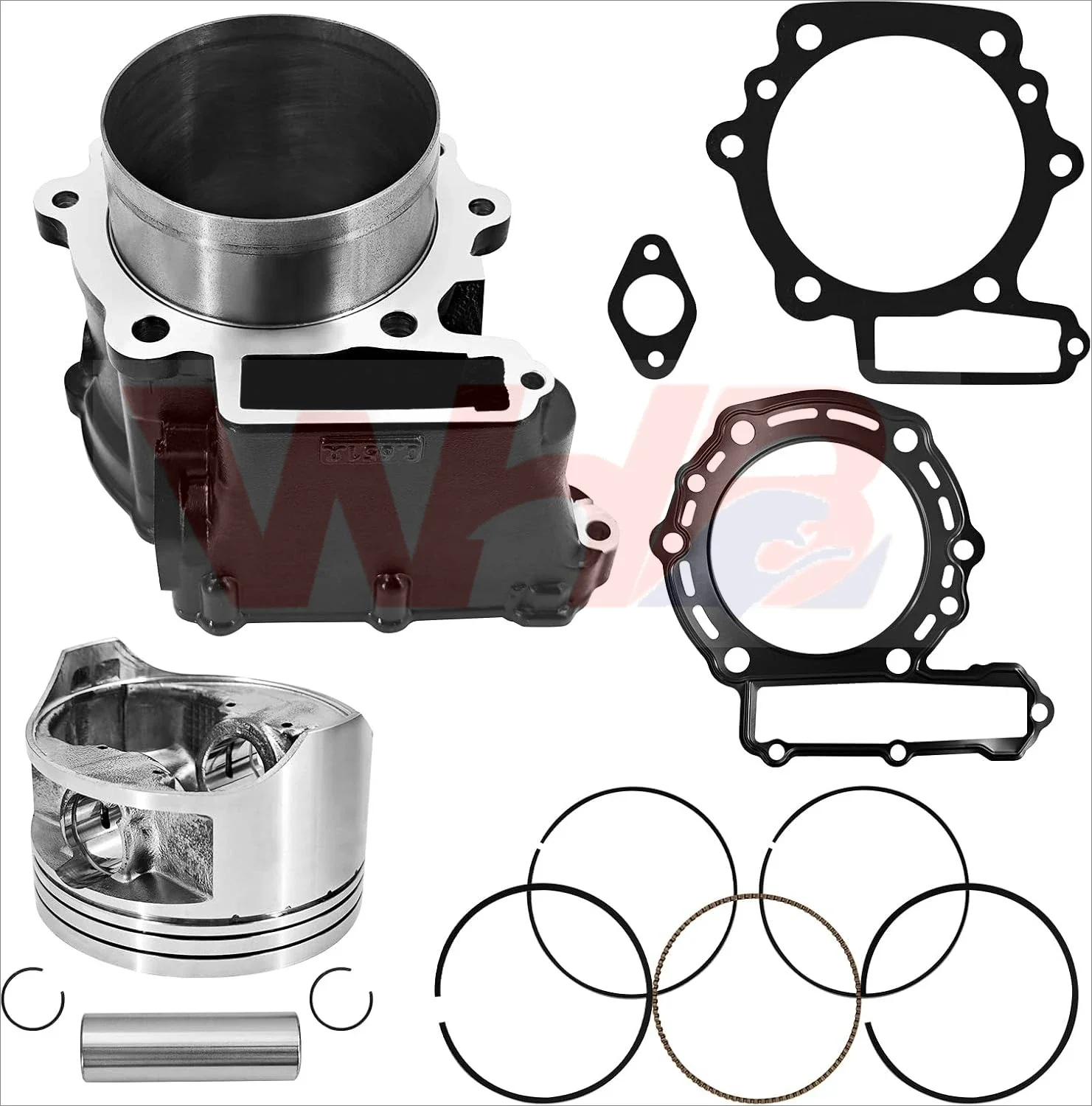 For Kawasaki KLR650 KLR 650 Camo 1987-1995 2008-2018 Motorcycle 100MM big bore Engine Cylinder Piston Rings Kit 650CC