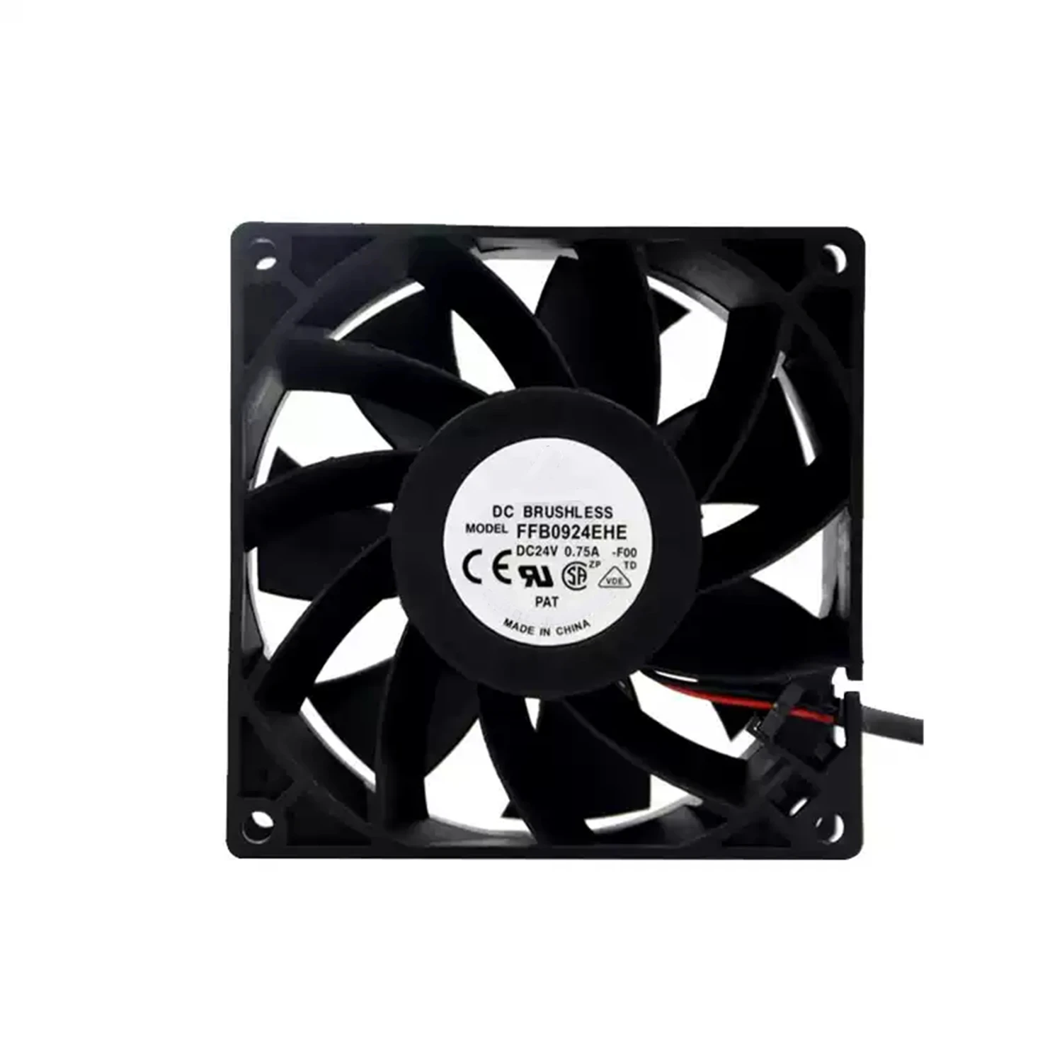 Cooling Fan FFB0924EHE 9cm 9038 DC 24V 0.75A 12W 90*90*38MM 4800RPM 2-Wire
