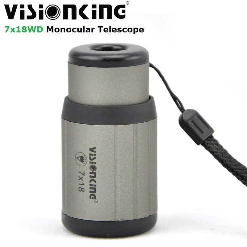 Visionking Mini Portable 7x18 Monocular Telescope Retractable for Watch Concert Tourism Camping Outdoor Equipment Spotting Scope