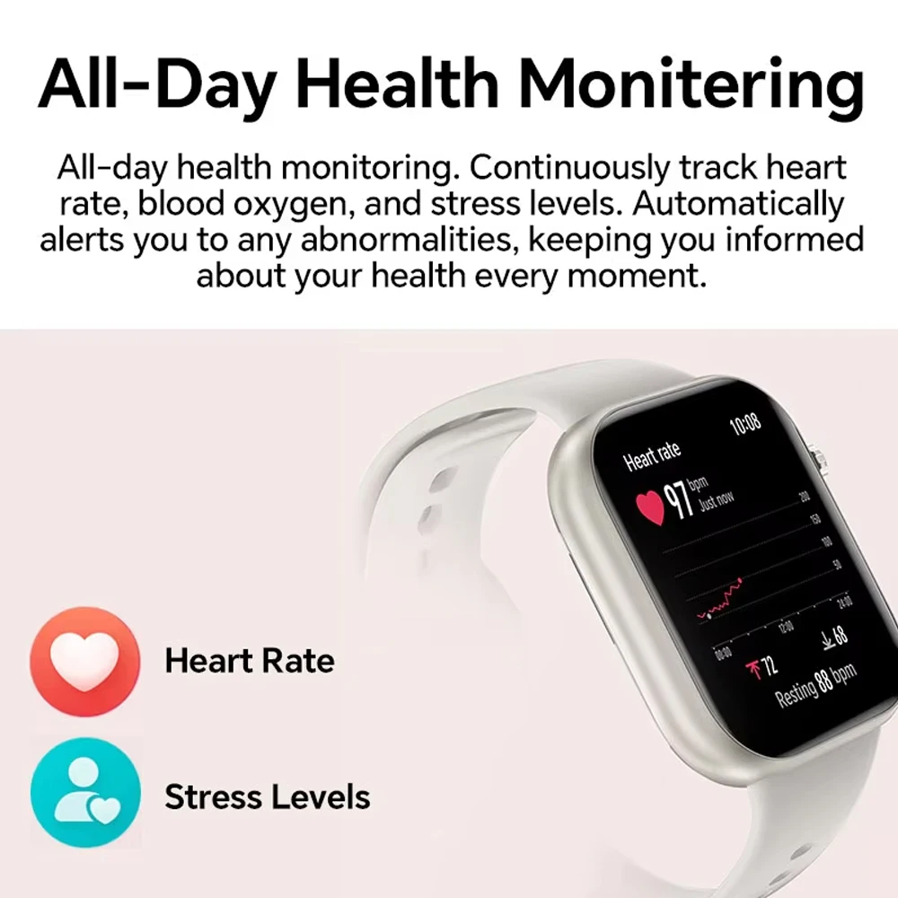 إنفوير-ساعة ذكية 2i ، الإصدار العالمي ، مراقبة الصحة طوال اليوم ، مكالمة بلوتوث ، شاشة أموليد ، وساعة