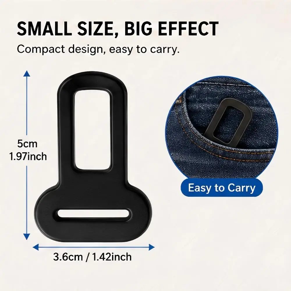 2/4/8 Pcs Pet Seatbelt Adapter Metal Car Seat Leash Clip Compatible with Truck Auto Safety Restraint Dog Travel Accessory