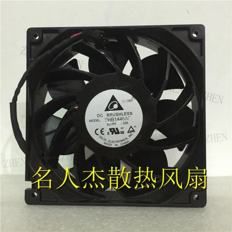 Y 1pcs  FOR  Delta THB1448AE 14 cm 14038 48V 1.32A 4-Wire Violent Cooling Fan