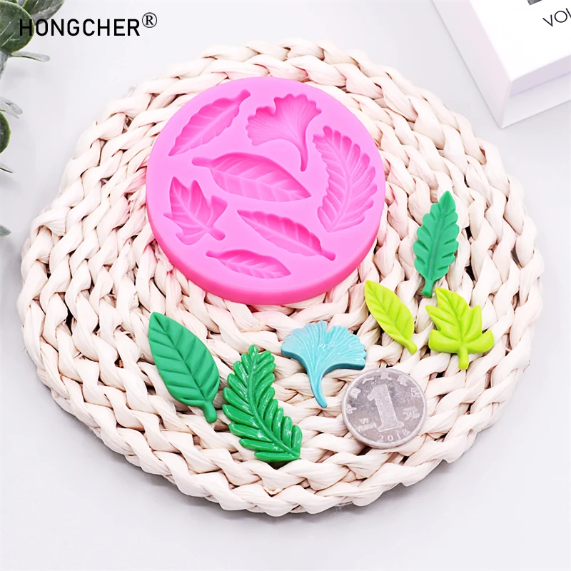 Leaf, Maple Leaf and Rose Silicone Moulds; Chocolate and Fondant Moulds; DIY Leaf and Flower Accessories; Resin Moulds