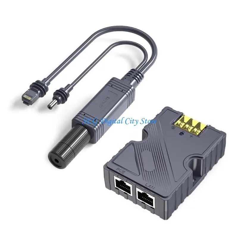 U75B POE INFETOR SPLETER Sức mạnh nguồn điện thụ động trên Ethernet Injection