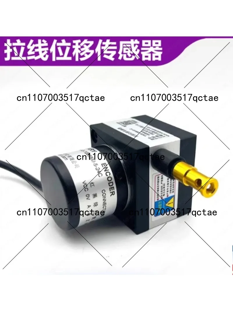 Pull-Wire Displacement Sensor – Linear Encoder for Stroke & Position Feedback in Automation Systems