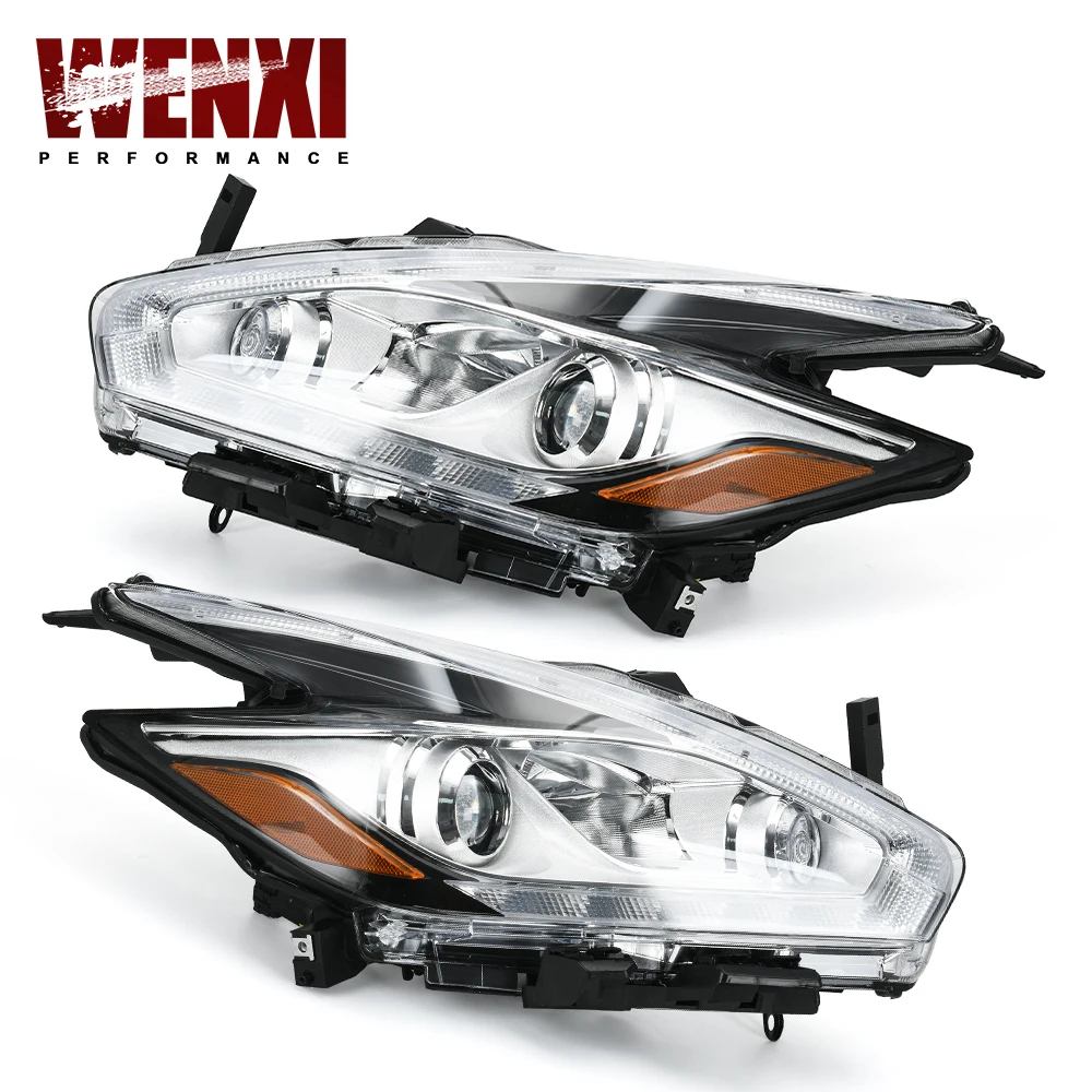 Headlight Headlamp NI2503232 Left Driver / Right Passenger Side For Nissan Murano 15-18 26060-5AA9A 26060-5AA0A