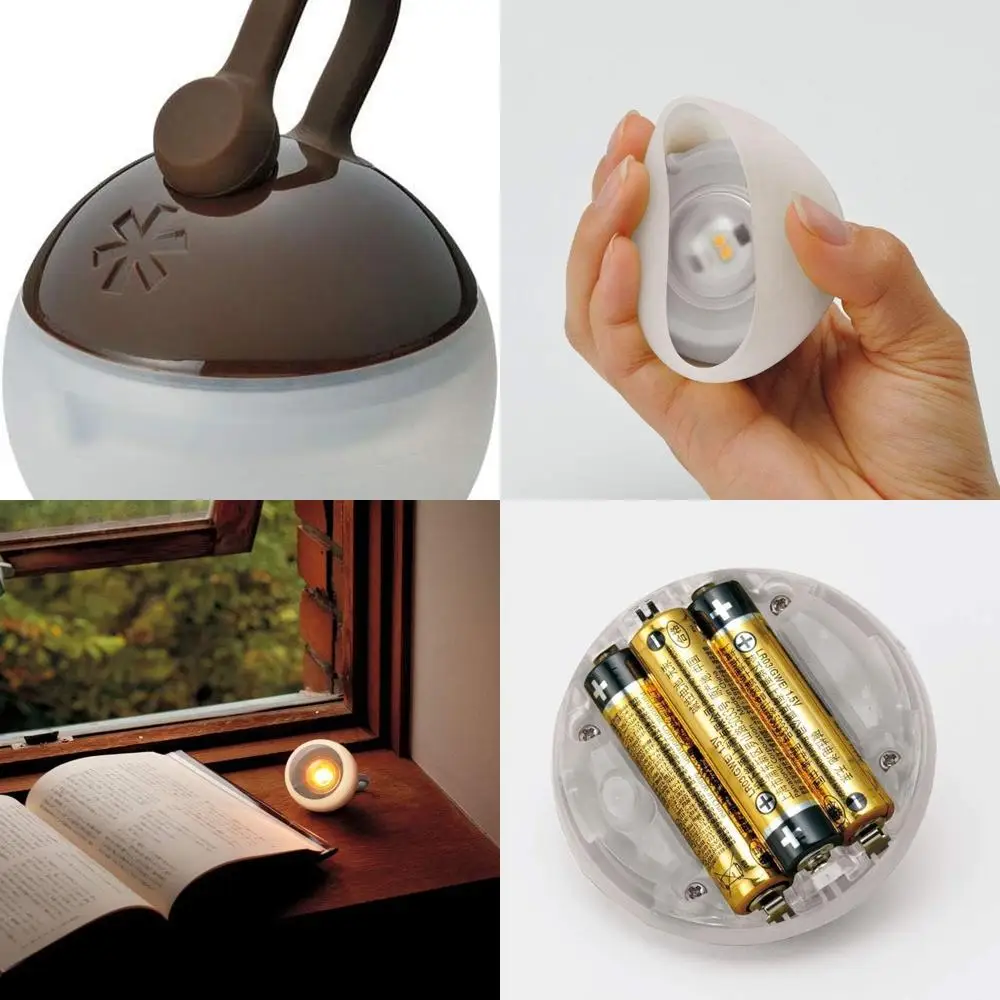 فانوس هوزوكي ميني، بارك، S-041BR-US، مصمم في اليابان، ضمان المنتج مدى الحياة، خفيف الوزن، صغير الحجم للتخييم أو Bac #1