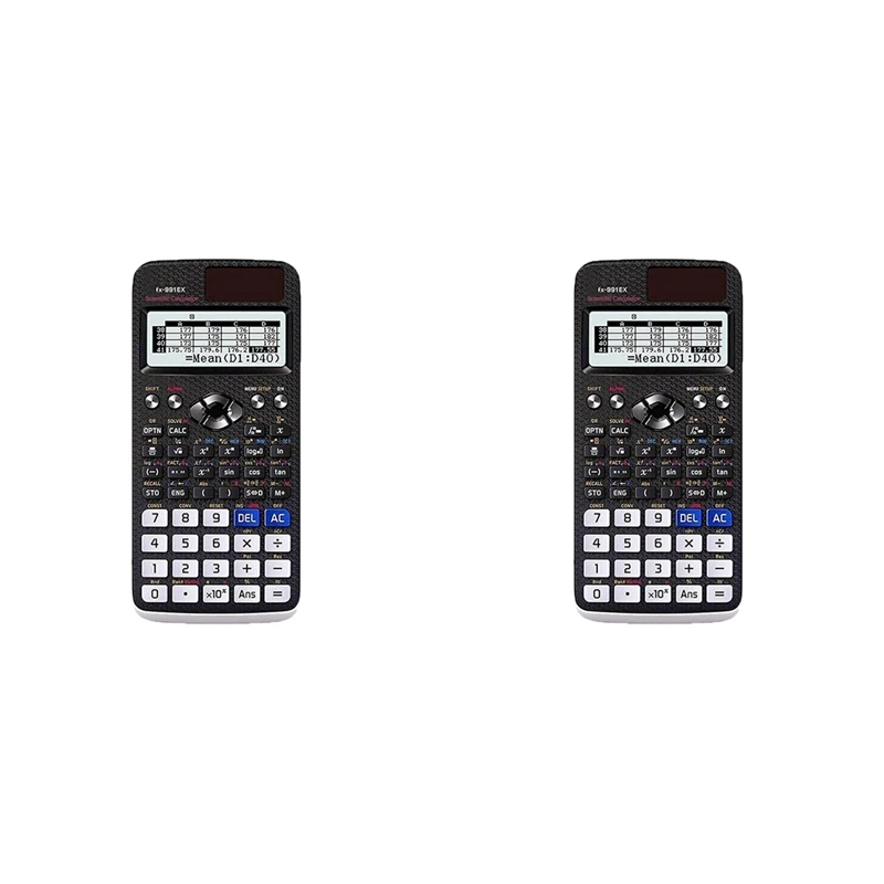 2X FX-991EX Научный калькулятор 552 функции Функциональный калькулятор для школьников и учителей A