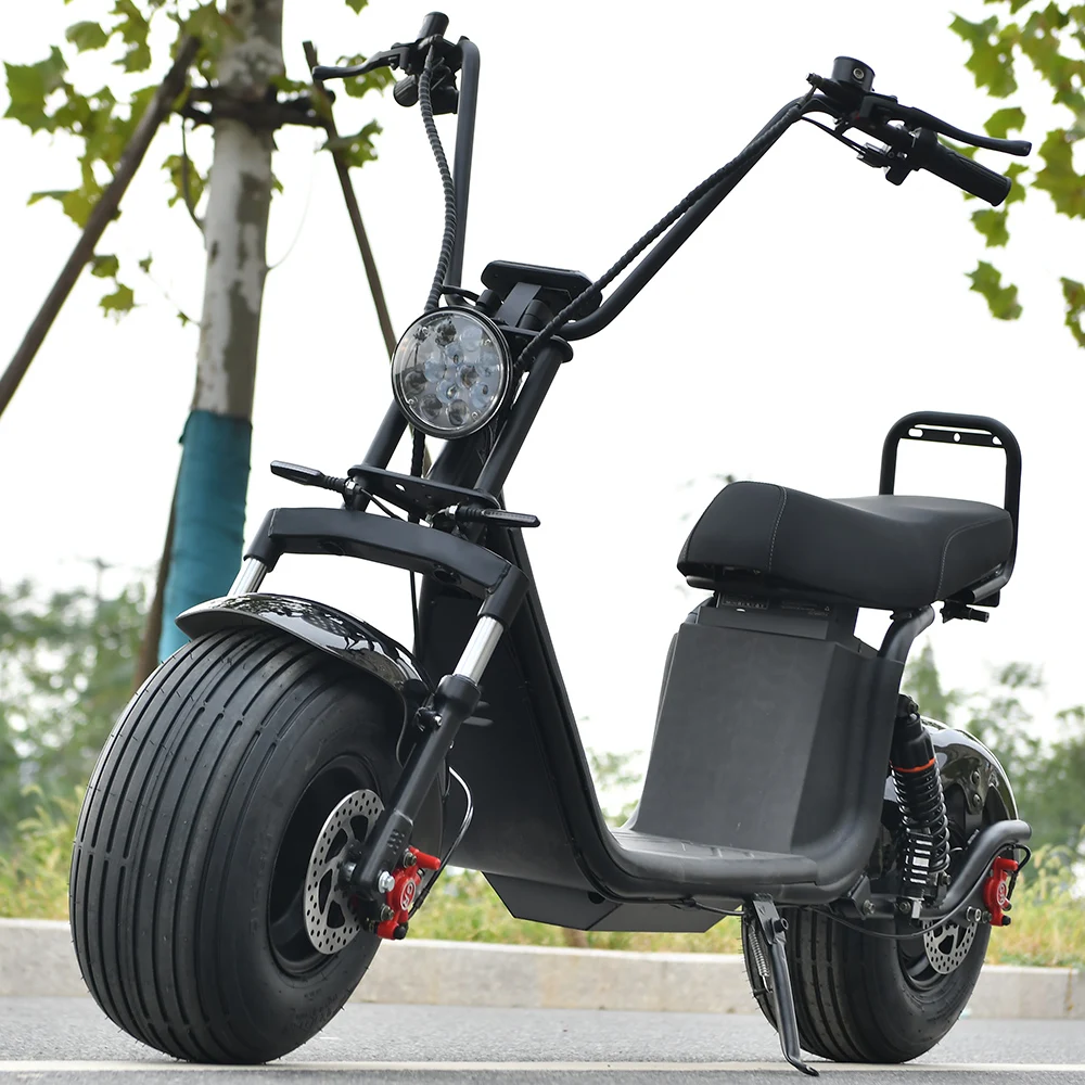 Citycoco 3000W Powerful Motor Max Speed 60KM/H 60V20AH Charging Mileage 35-50KM 18Inch Fat Tire Adult Electric Scooter USA Stock