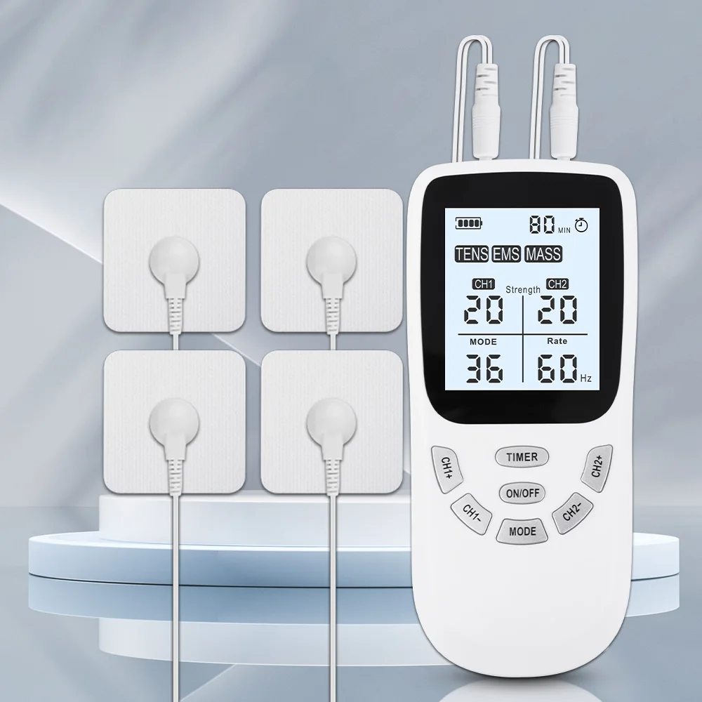 

Physiotherapy Tens Muscle Stimulator Electric Acupuncture Body Massage Digital Therapy Slimming Machine Accessories Stimulator