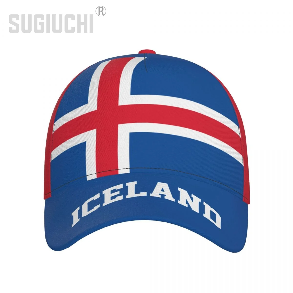 Unisex Iceland Flag Icelander Adult Baseball Cap Patriotic Hat for Baseball Soccer Fans Men Women