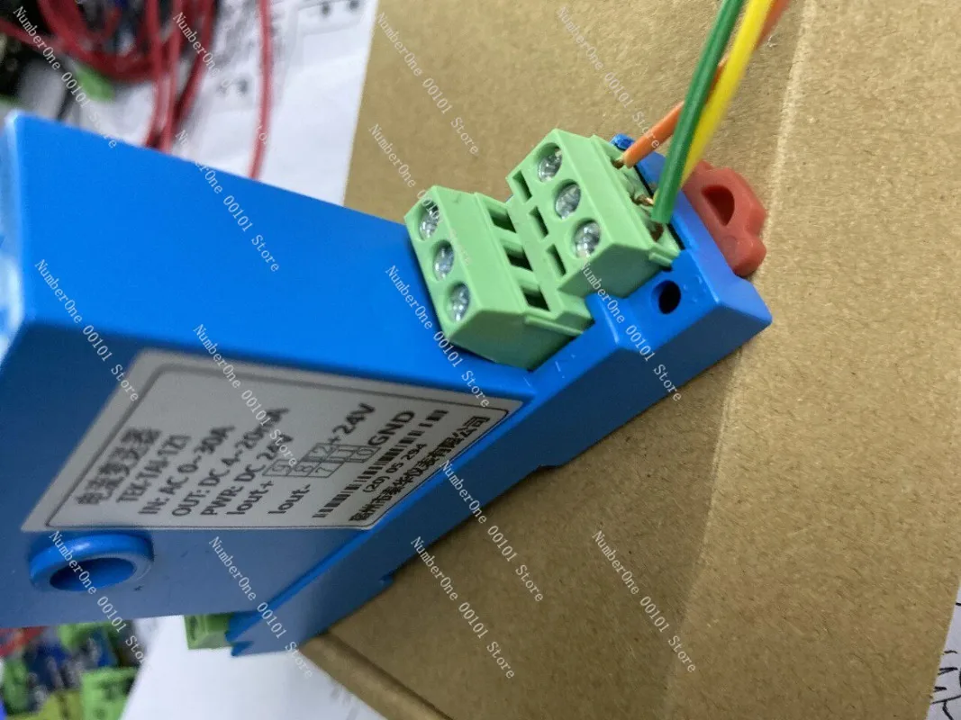 Ac current transmitter mutual inductance all-in-one22mm aperture ac0-100a to 4-20ma ac current transmission