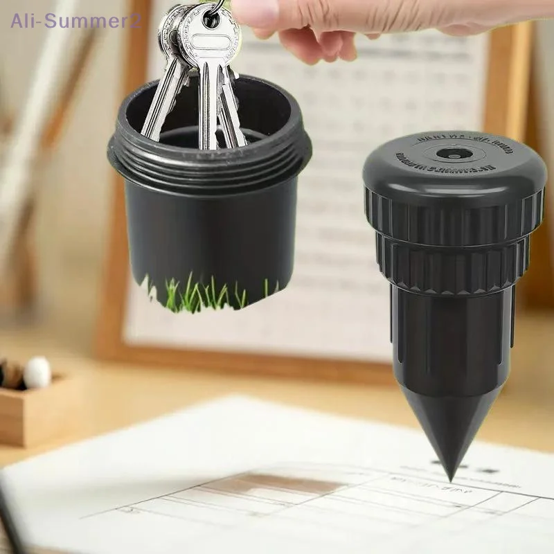 {Summer2} 1/2/3Pcs Simulation Sprinkler Key Box Waterproof Garden Key Hider Money Cash Hidden Box Corrosion Impact Resistant