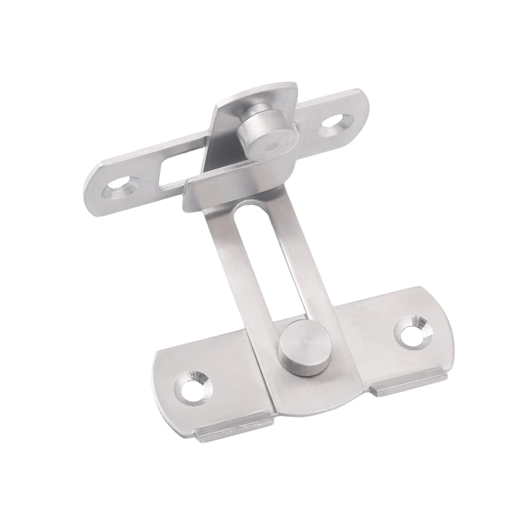 

Stainless Steel Door Lock Hasp Latch Sliding Security Buckle Fitting Home Hotel Window Cabinet Antirust Strong Practical