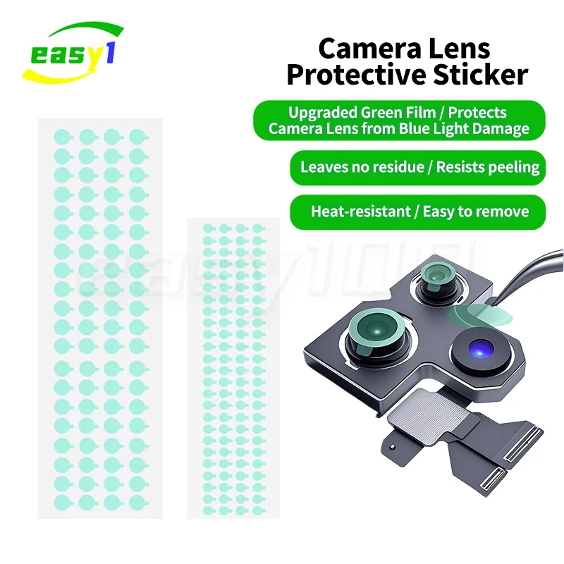 RELIFE Camera Lens Protective Sticker 7/12mm for IPhone Phones Camera Repair Infrared Dot Matrix Replacement Protect Tools Set