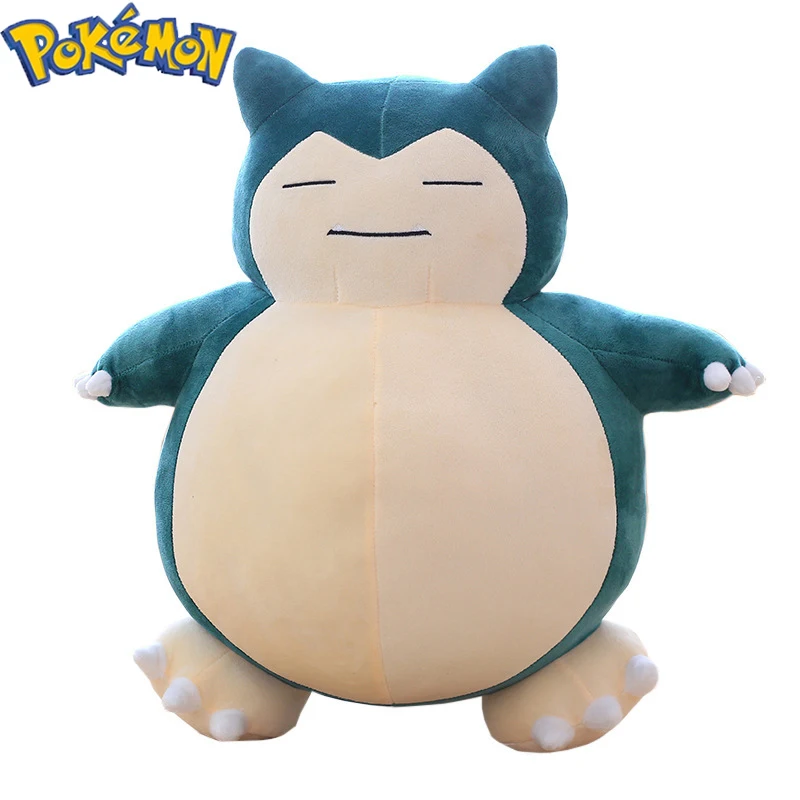 

Big 30cm Pokemon toys Cartoon Snorlax Plush Toys Anime Movie Pocket Monsters Stuffed Plush Animal For childern Christmas Gift