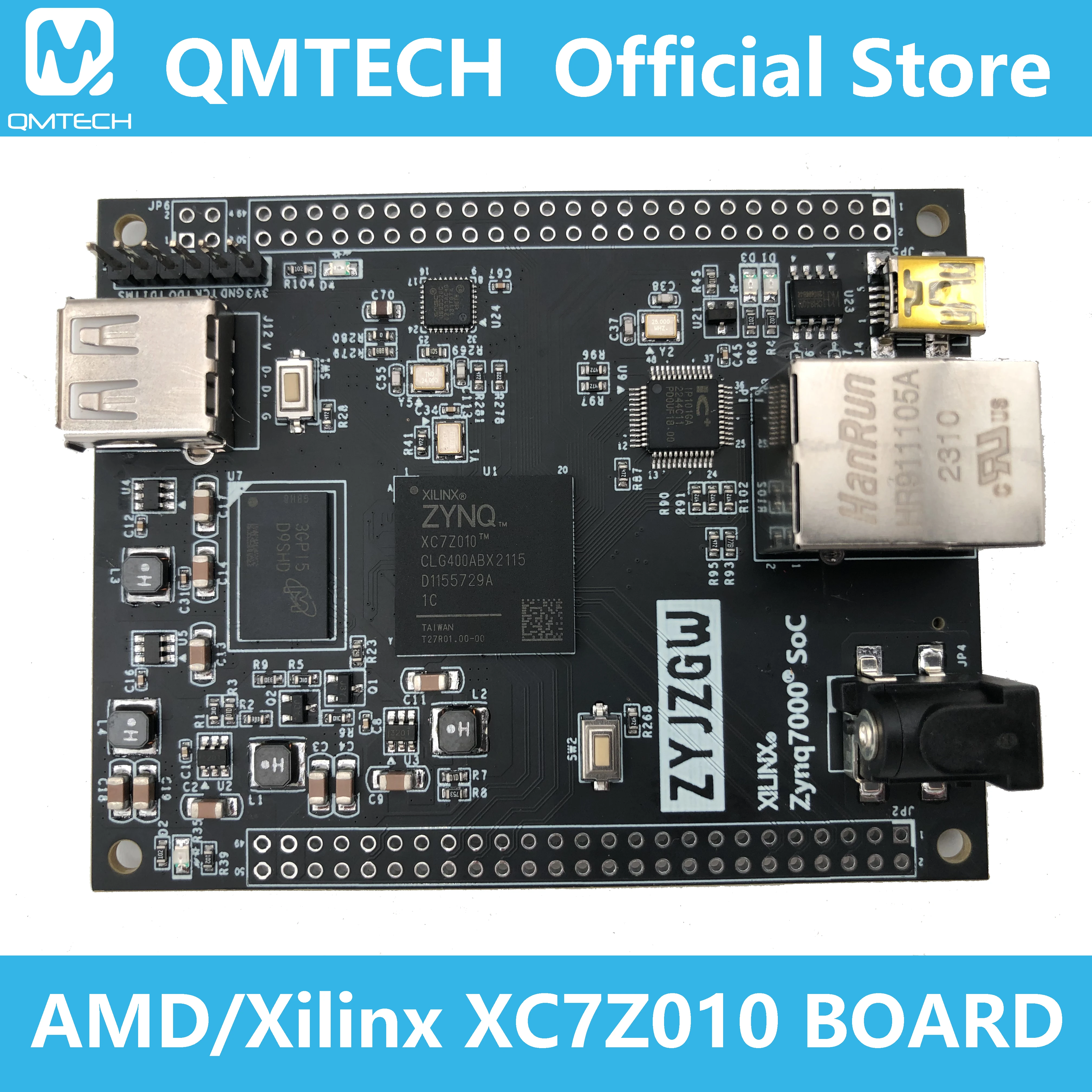 QMTECH ZYJZGW Xilinx Zynq7000 Zynq XC7Z010 SoC FPGA كاتب عدة مجلس التنمية