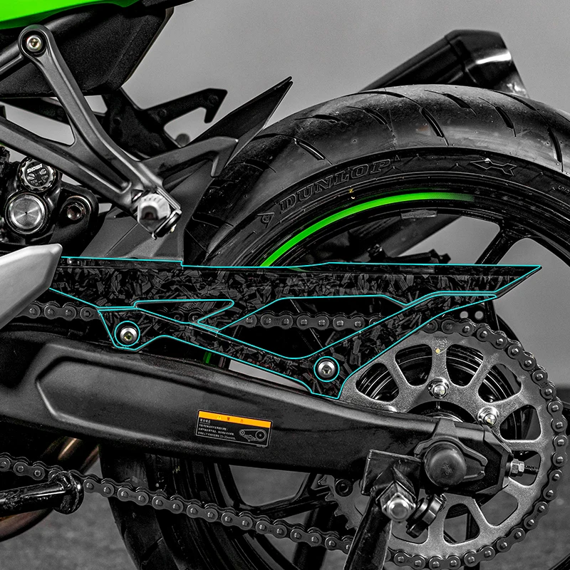 KAWASAKI ZX4R ZX4RR ボディペイント ダース・ベイダー風 ステッカー