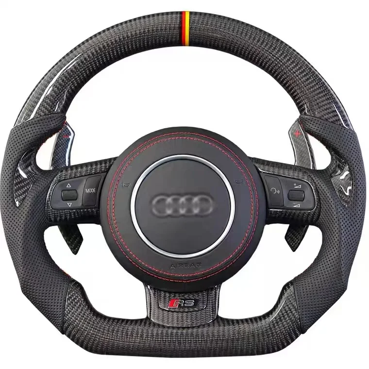 

Carbon Fiber LED Sport Car Steering Wheel Retrofit Upgrade to Sports Wheel for Audi A4 A5 A6 A7 S3 S4 S5 RS3 RS4 RS5 TT