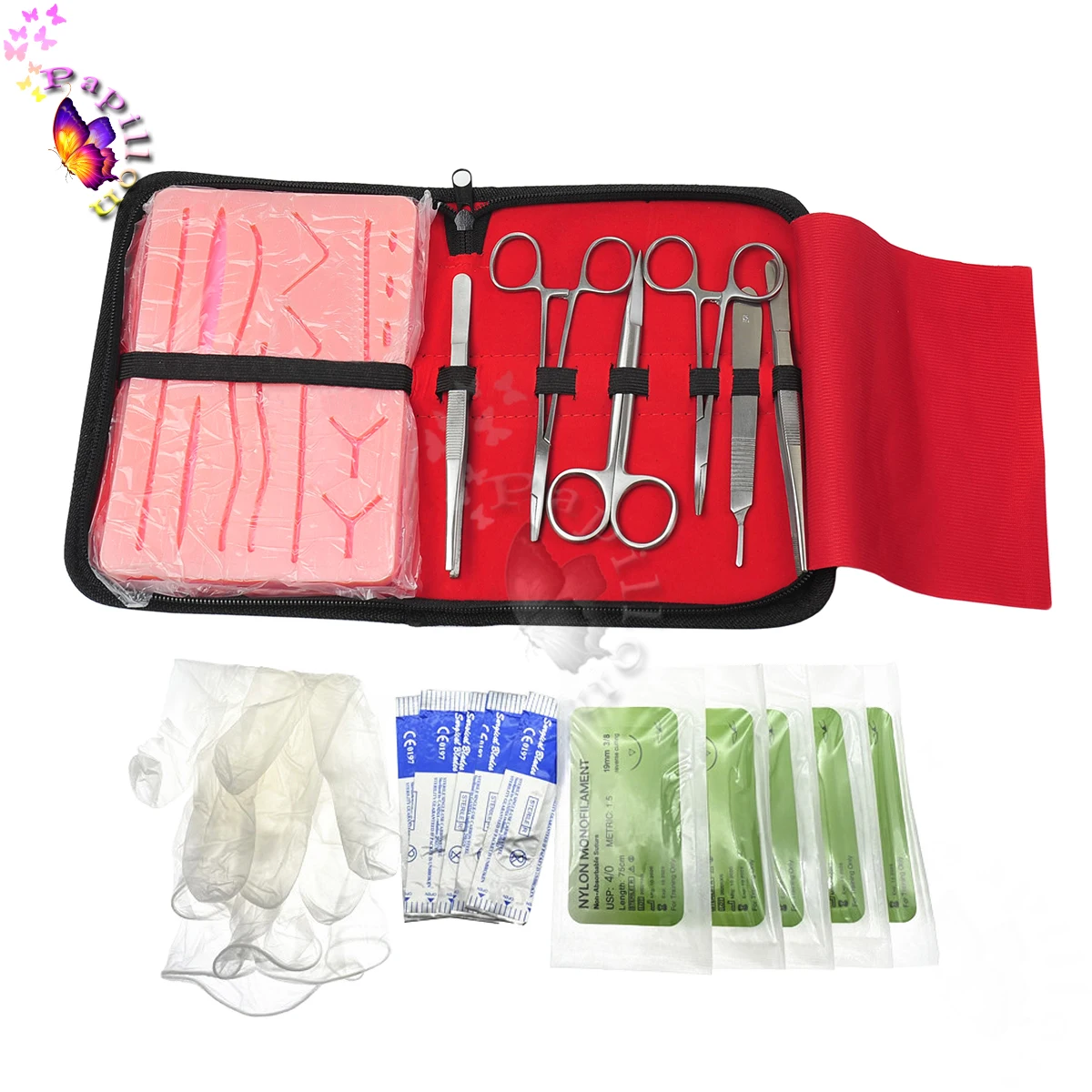 Skin Operate Suture Wound Surgical Suture Training Kit Practice Model Teaching Equipment