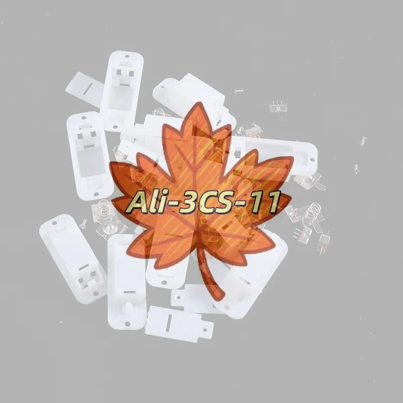 10-Set AG13/LR44 Battery Holder with On/Off Switch - 3V/4.5V Organizer Case for DIY Electronics (Batteries Not Included)