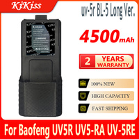 KiKiss Powerful Battery uv-5r BL-5 For Baofeng UV5R UV5-RA UV-5RE DM-5R Plus Radio Walkie Talkie UV-5R Two Way Radio UV 5R