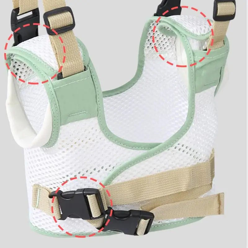 ปรับเด็กวัยหัดเดินการเรียนรู้ Walker ผู้ช่วยความปลอดภัยเครื่องมือมือถือเด็ก Walking Helper เข็มขัดสําหรับเด็กชายหญิงช่วย Baby Walk