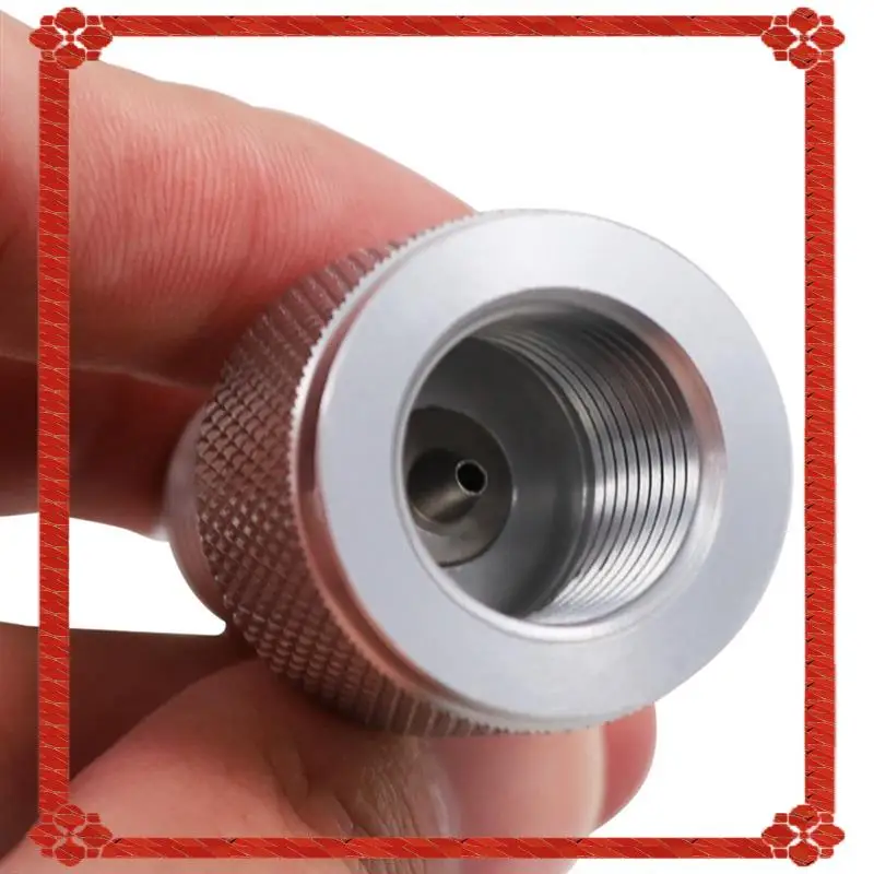 

Односторонний адаптер M16x1,5 с резьбой CO2 Saver Adapter 88G 90G CO2 Saver Adapter Прочный Простой в использовании Серебристый