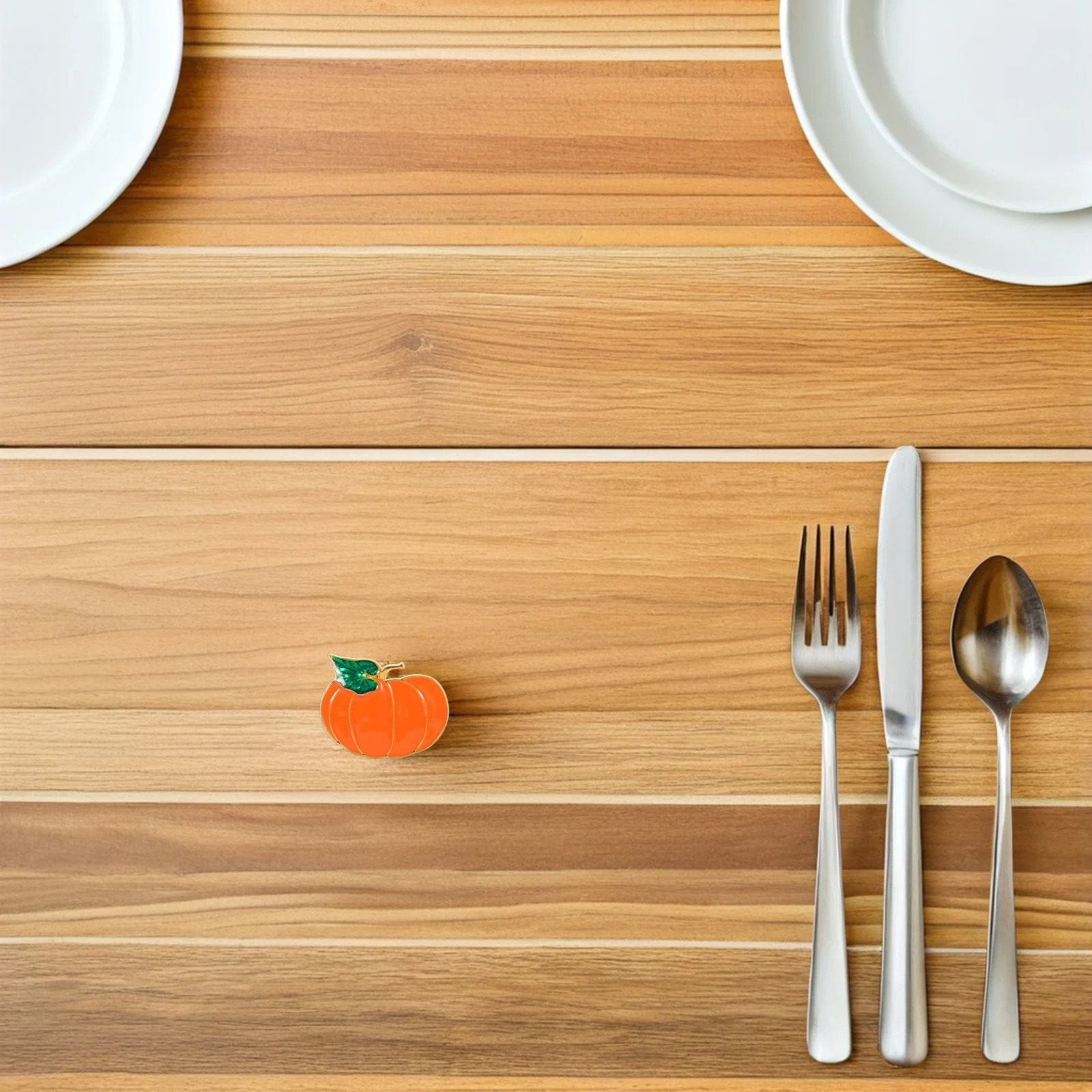 

10pcs Napkin Rings Autumn-Themed Metal Halloween Dinner Serviette Farmhouse Pumpkin Table Accessories Iron Holders Decorative