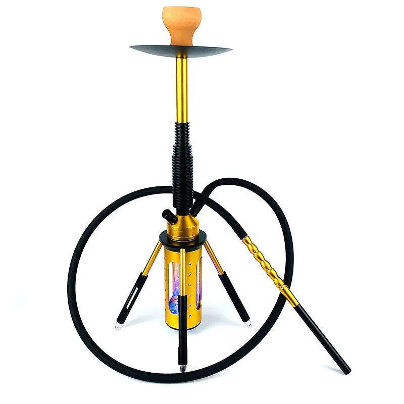 Arabische Shisha, Einzelrohr, großes Raketenset, Shisha-Shisha-Shisha