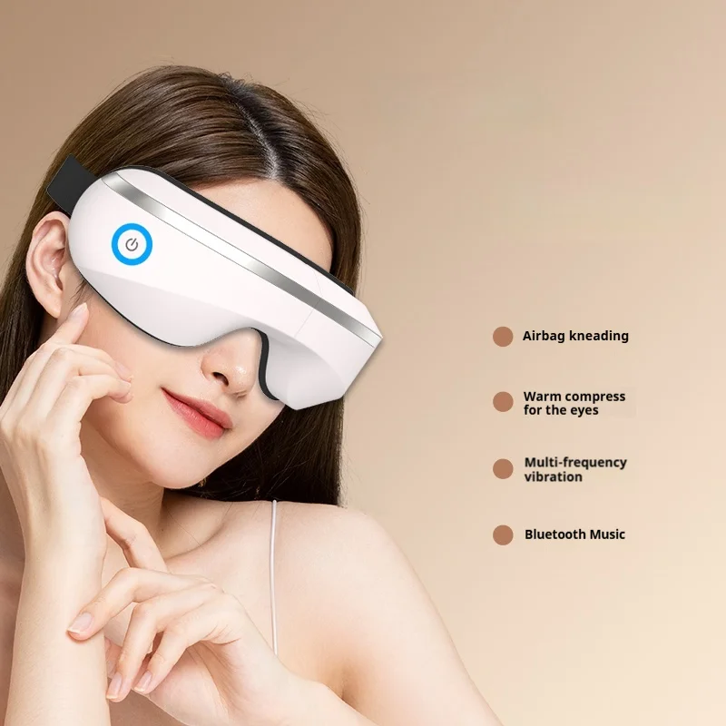 

Smart Convenient Eye Protection Instrument Vibrating Eye Massager Music Charging Hot Compress Eye Massager Eye Massage Home