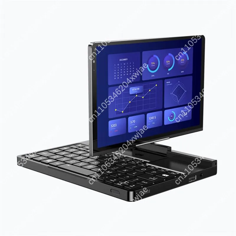 Pocket4 Mini Laptop with AMD AI9 HX370, 2-in-1 Portable Tablet, 8.8-inch Touch Screen, Compact & Lightweight