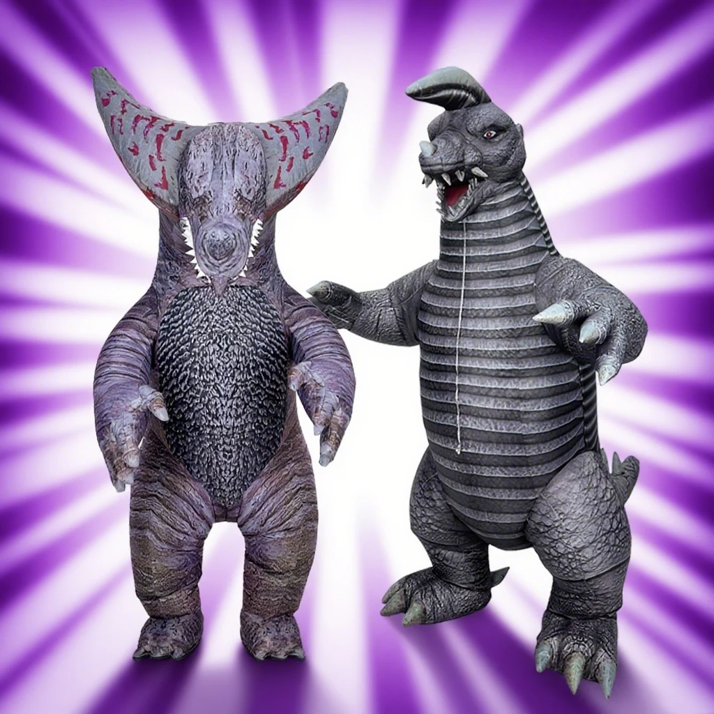 

Monster Inflatable Costume Mascot Parade Adult Character Cosplay Halloween Party Activity Funny Set