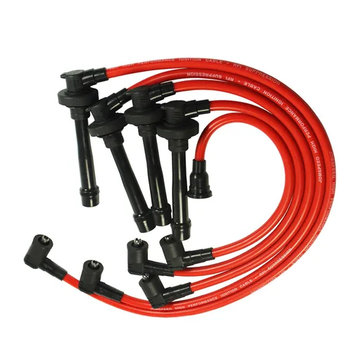 Imagen 1 del producto Juego de cables de encendido de bujía para Honda Civic 1992-2000 1993-1997 Honda Del Sol 1994-2002 L4 Honda Accord SOHC Núcleo en espiral