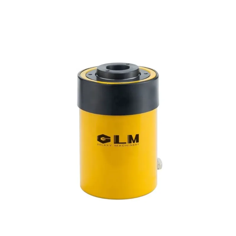 고하중 30톤 60톤 100톤 단동식 중공 램 공구 유압 실린더 잭