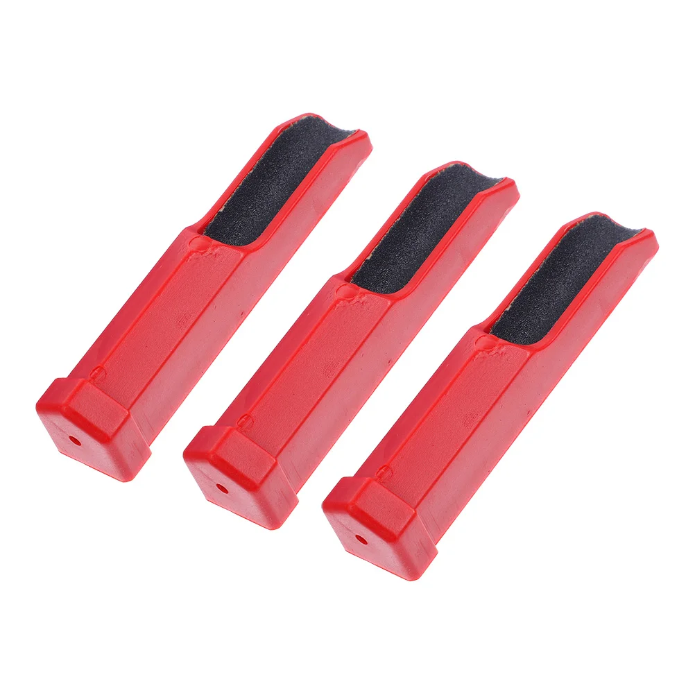 

3 Pcs Club Repair Tools Trimmer Billiard Cue Pool Burnisher Tip Shaper Accessories for Plastic Pp Supply