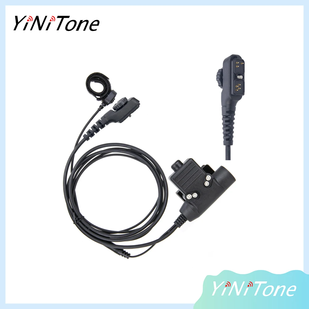 

Finger Microphone U94 PTT High Strength Adapter for Hytera PD700 PD780 PD785G PD788 radio walkie talkie