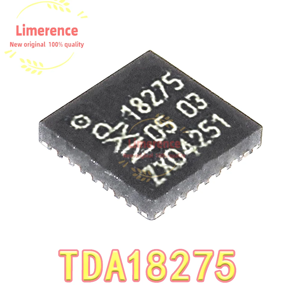 2PCS/LOT TDA18275 TDA18275A 18275 8275A QFN-32 SMD LCD video processing chip In Stock NEW original IC