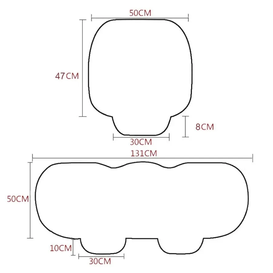 Soft Car Seat Cover Skin-Friendly Plush Automotive Seat Cushion Anti Slip Auto Seat Protector Universal for Sedan Suv