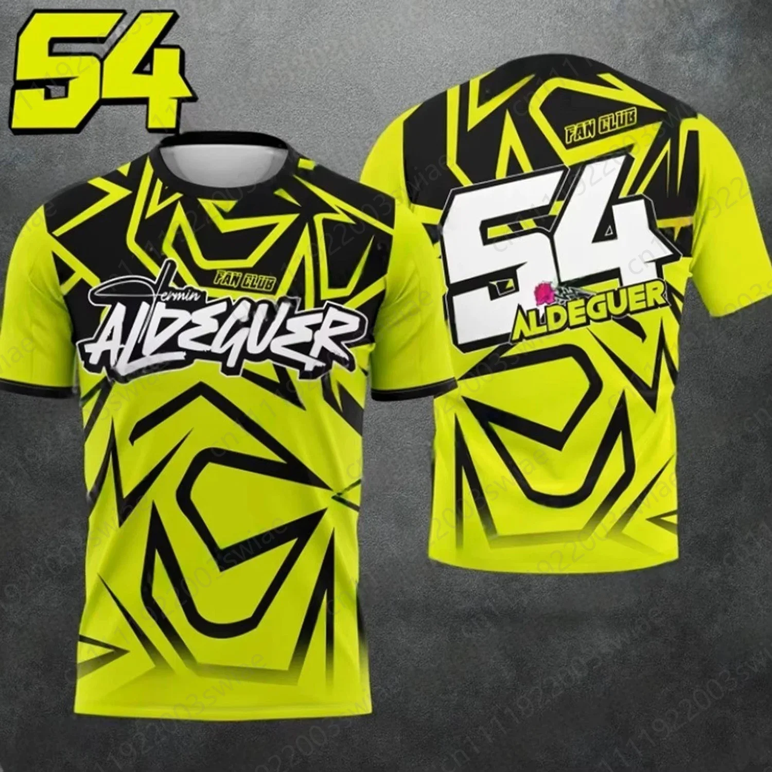 

2026 New Premium All Season Adult Mens Fermin Aldeguer 54 Moto Racing T Shirt Jersey BK8 Gresini Racing Team Apparel Kid Top