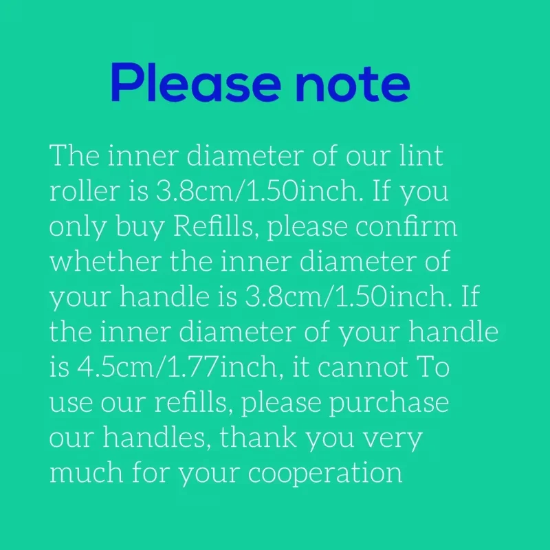 1/2 Handles+200/400/600 Sheets | 400 Sheets Separately | Lint Roller Refills - Extra Sticky Tearable Sticky Lint Remover for Pet